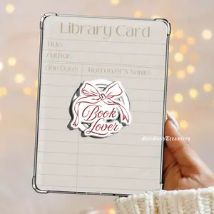 Book Lover Red Bow Coquette Magnetic Kindle Grip Book Lover Cute Bookish Kindle Accessories Phone Holder PopSocket Phone Grip Magnetic Pop Socket Phone Grip