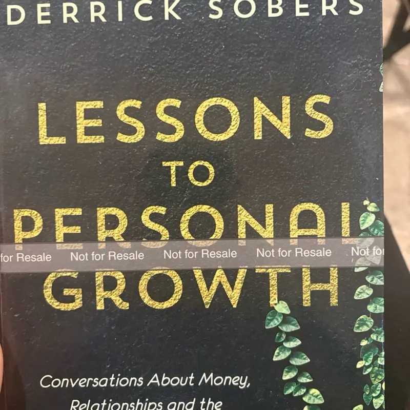 Lessons to Personal Growth