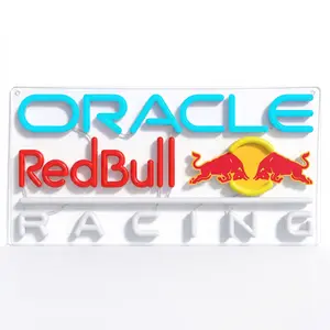 Red Bull Drink Neon Sign Dimmable Led Pepper Light for Wall Decor, Soda Decor Neon Signs for Business Man Cave, Bar, Shop, Bedroom, Pepper Gifts for Christmas, Birthday