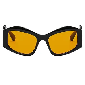 Fifth & Ninth Jade Women's Geometric Wavy Polarized Sunglasses
