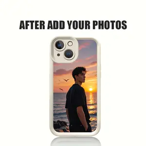 Custom Photo Phone Case – Please Send Image After Purchase.DIY Pattern Customization Phone Case, Suitable for iPhone 11/12/13/14/15 PLUS/16 Pro Max/17 Air/PRO/PROMAX Apple Series Phone Protective Cover, Personalized Customization for Couples