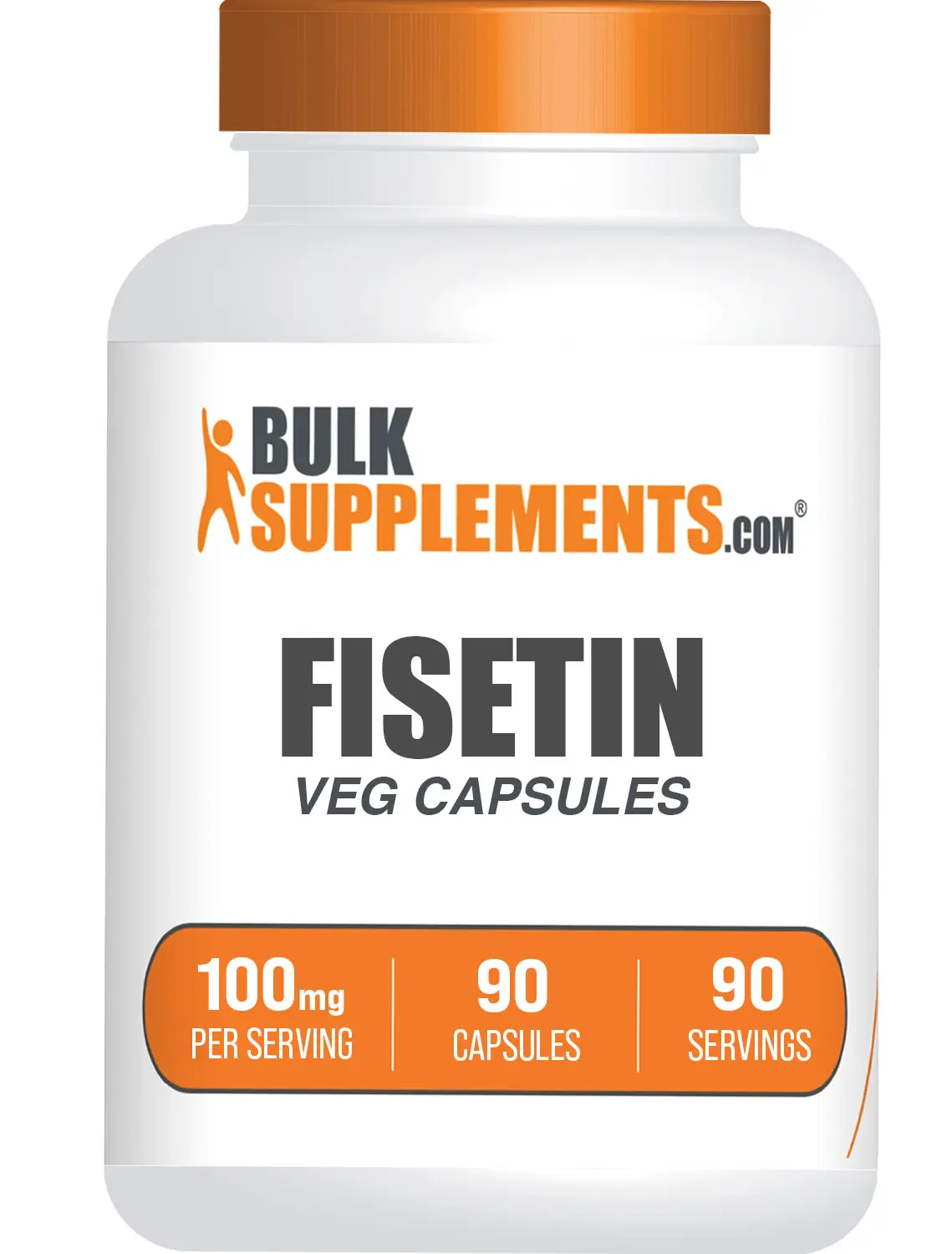 BulkSupplements Fisetin Capsules - 90 Capsules - Antioxidant - Skin Care
