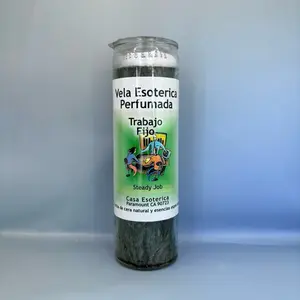 Veladora TRABAJO FIJO - Espiritual Candle