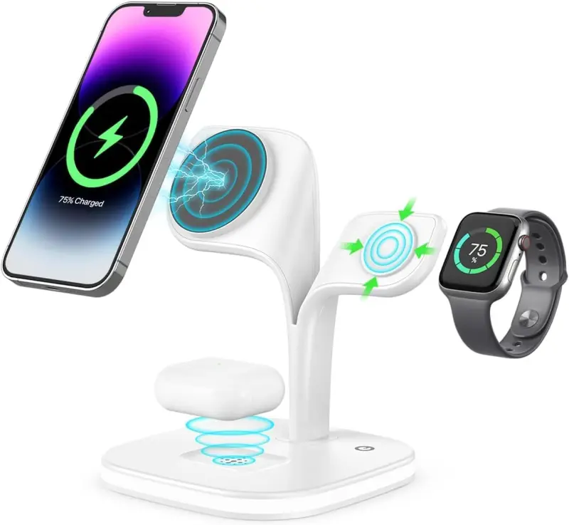 YM-UD22White wireless charger