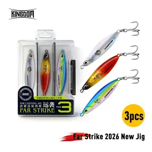 3pcs New Metal Casting JIg Lures, Crappie Jigs, 1.50-2.17 Inches, 7g/10g/14g/17g/21g, Hard Metal Lure, Durable, Realistic Design, Freshwater & Saltwater Fishing Gear For Fishing Bass, Trout, Pike Fishing Lure Perfect Gift for Angler