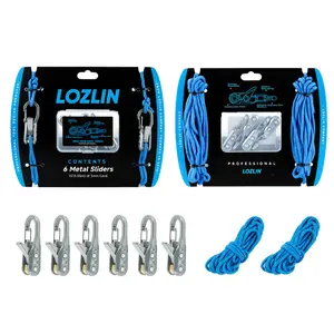 Joytutus Multifunctional Cord Puller for Car Repairs & Outdoor Camping Tent Fixing Household Balcony Clothesline Rope for Drying Quilts