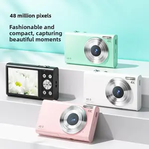 48MP, 4K HD recording,16X Digital Zoom Camera with 32G Memory Card, Portable Auto Focus Digital Camera, Compact and Portable Design Camera for Teenager, Perfect Gift for Lovers