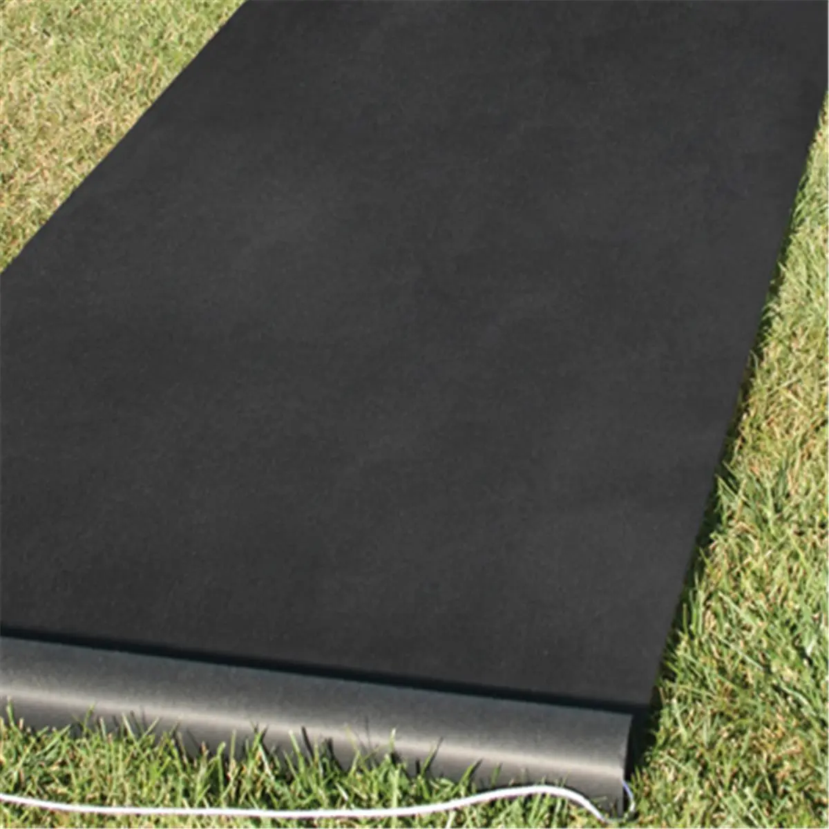 212 MAIN 36" x 100' Corded Single Roll Solid Rayon Aisle Runner - Wedding Home Supplies for Weddings, Parties