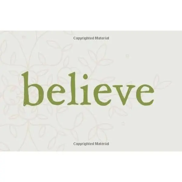 USED-Believe: A gift to celebrate new beginnings by Dan Zadra, Kobi Yamada (September 30, 2009) Hardcover by Kobi Yamada Dan Zadra (Unknown)