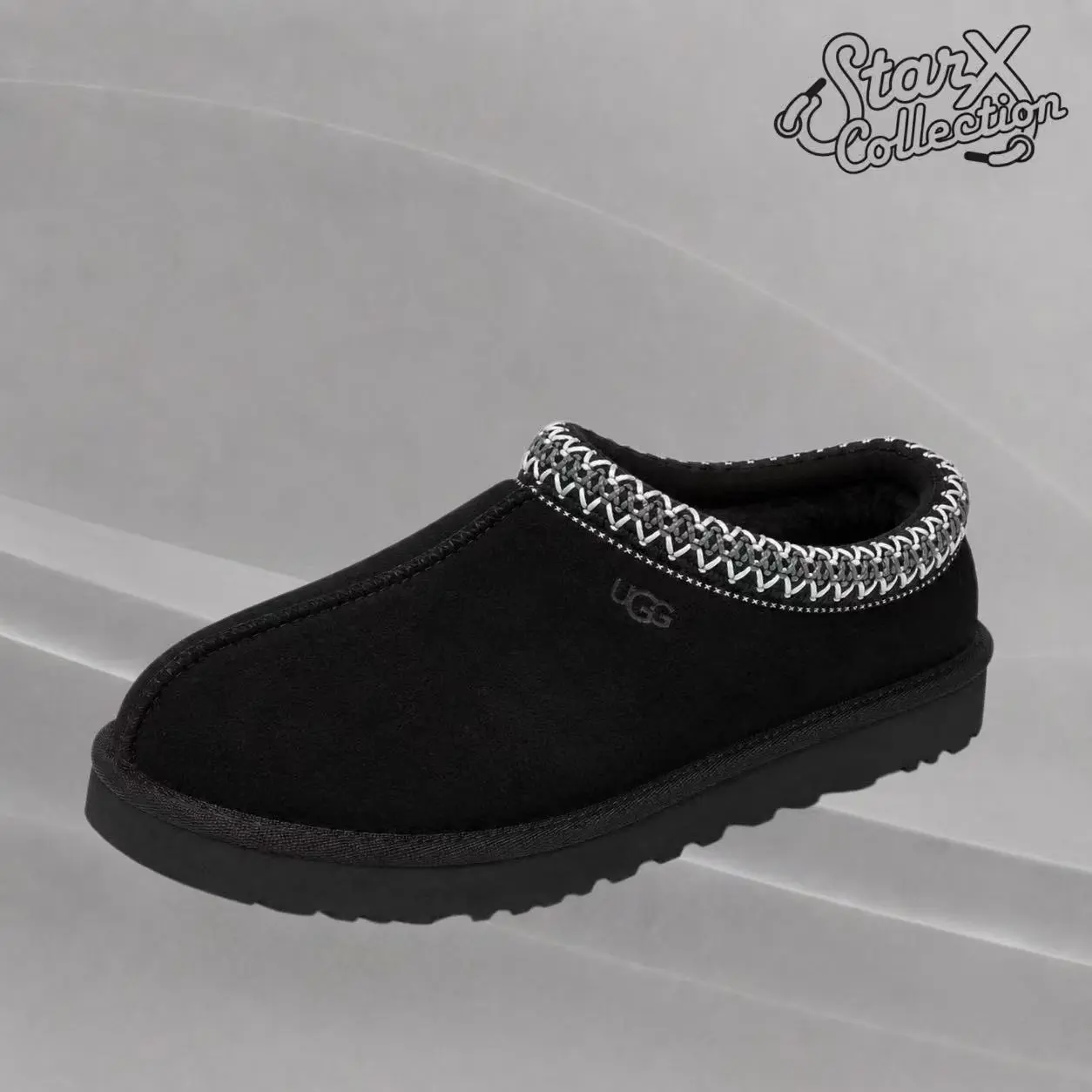 UGG Tasman II Slipper Black (Women's) Women's Authentic Shoes Footwear Sneaker Trainer Comfortable Walking Fashion Trending Gift