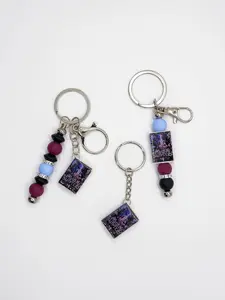 Psycho Shifters Mini Book Keychain – Jasmine Mas | Reverse Harem Bookish Gift, Why Choose Romance Charm, Spicy Dark Shifter Accessory