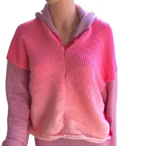 Knit Designer Original Oversized Hooded Sweater