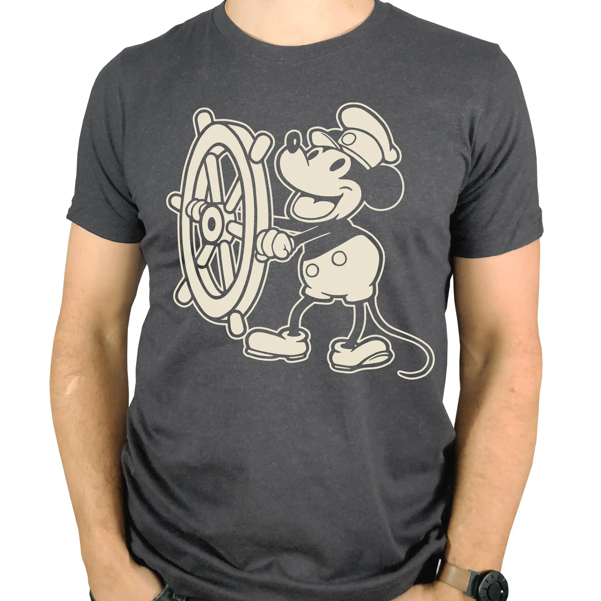 SCOBAR Public Domain Steamboat Willie T-Shirt
