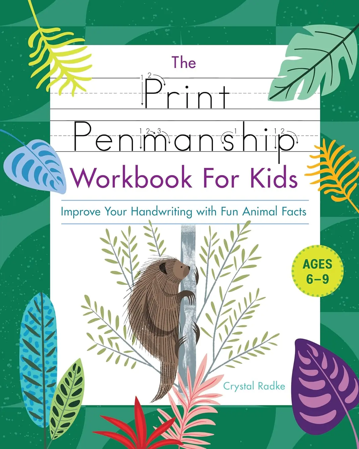 The Print Penmanship Workbook for : Improve Your Handwriting with Fun ...