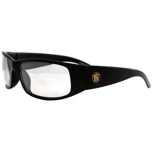 Smith & Wesson Elite Safety Glasses with Black Frame and Clear Anti-Fog Lens