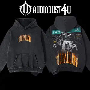 AudioDust4U J. Cole Rap Hoodie & T-shirt, 100% Premium Cotton, Oversized Fit, Pre-Washed Classic Style Menswear Tops