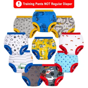 10-Pack Potty Training Pants – Washable Potty Training Underwear for Kids