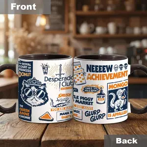 Dungeon Crawler Carl Inspired New Achievement 15oz Mug, Gaming Coffee Cup - scs17559