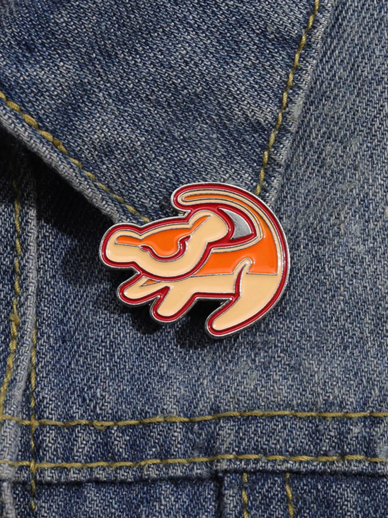 Cute Cartoon Animal Themed Brooch, Fashion Alloy Pin for Daily Clothing Decor, Trendy All-match & Exquisite Brooch for Birthday Gift, Men Accessories, Lapel Brooch, Brooch Pins