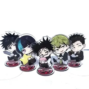 Anime Figure Jujutsu Kaisen 8cm Choso Zenin Naoya Nanami Kento Mini Stand Acrylic Ornaments Model Collections Dolls Gifts