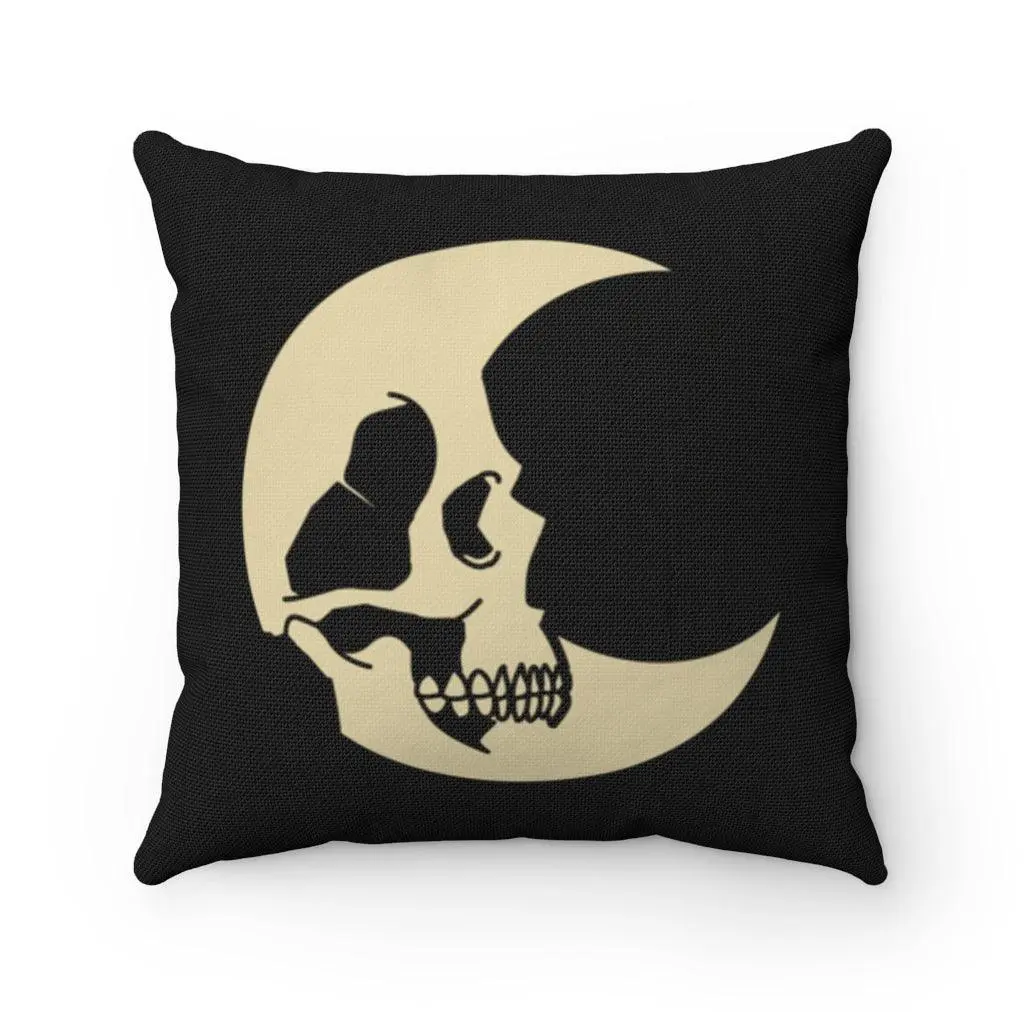 Skull Moon Pillow Skull Moon Pillow