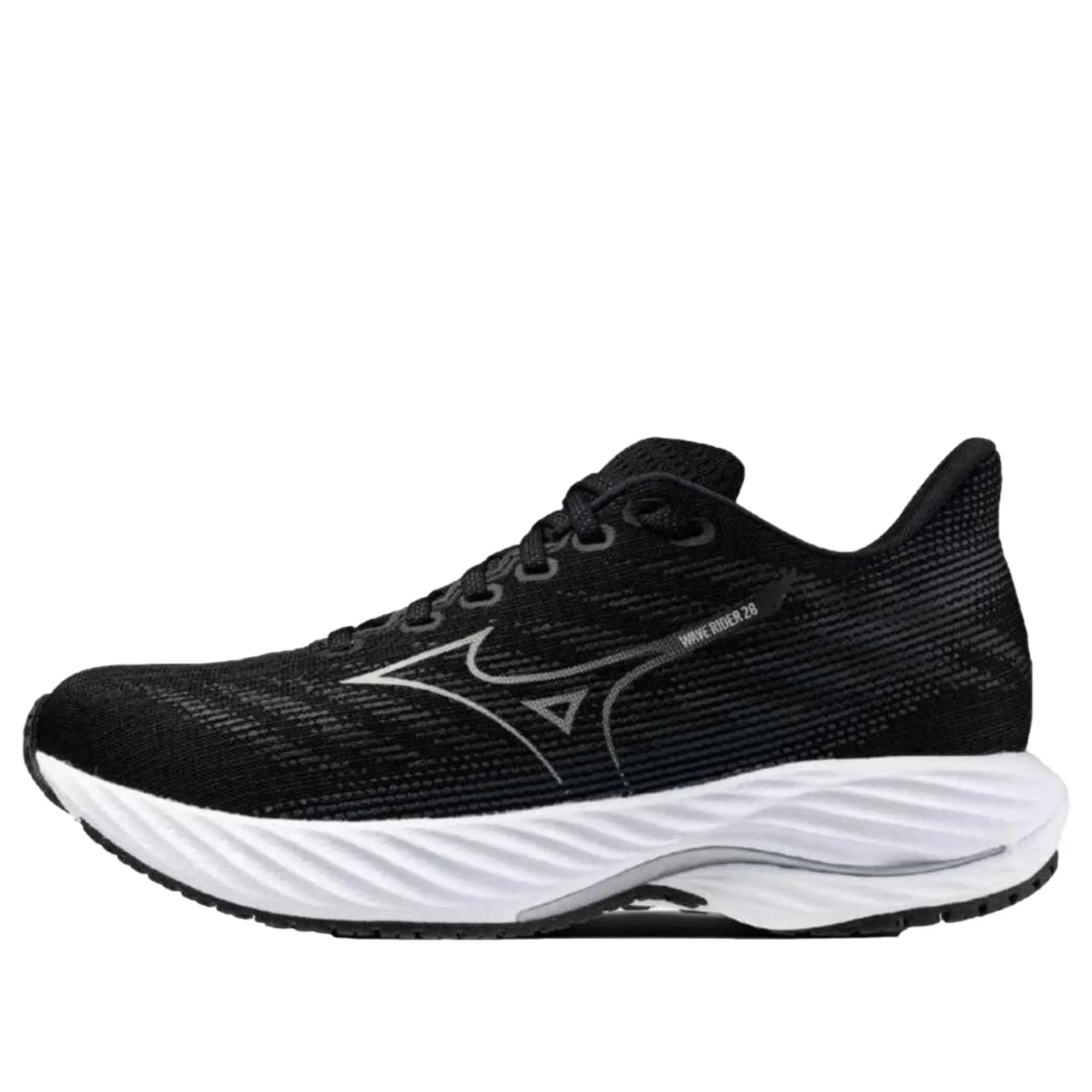 Mizuno Wave Rider 28 Black / Silver / White  J1GD240322 Women's