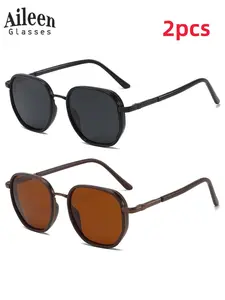 Unisex Classic Trendy Round Frame Glasses, Trendy Casual Stylish Glasses for Everyday Use, Fashion Accessories for Outdoor Activities