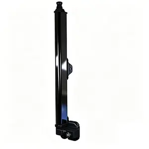 22 Inch Magnetic Pool Gate Latch Heavy Duty Vertical Self-Locking Black Durable Construction Easy Installation Safety Feature