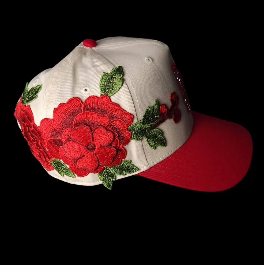 Scarlet Red Rose Hat - Fashionable Clothes Accessory
