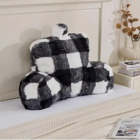 Checkerboard Print in Black/White