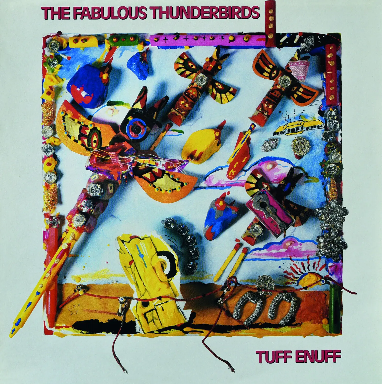 The Fabulous Thunderbirds - Tuff Enuff  [VINYL RECORD - LP] Blue, Colored Vinyl