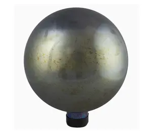 Northlight 10" Mercury Glass Mirrored Garden Gazing Ball