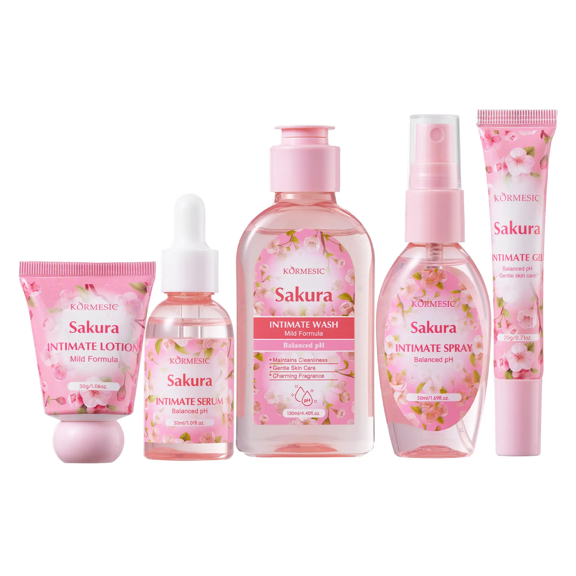 KORMESIC Sakura Intimate Care Lotion – Hydrating Feminine Cream for Daily Comfort & Sensitive Skin