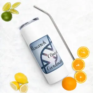 Personalized  Clinical Research Steel Tumbler: Perfect for the Clinical Research Guru! Gifts for research coordinators.