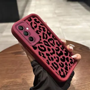 Stylish New Leopard Print Phone Case for Samsung Galaxy A56, A36, A26, A16, A55, A54, A53, A52s, A35, A34, A33 5G - Creative Design Full Camera Protection Shockproof Cover Suitable for Samsung Galaxy A15, A14 , A52, A51, A13, A12, A25, A06, A71