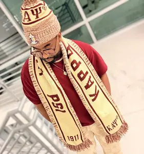 Kappa Kream &  Krimson Scarf & One Hat