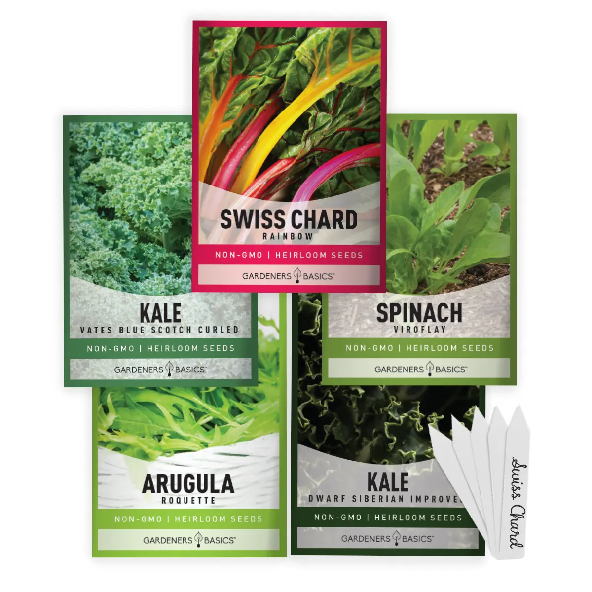 Power Green Seeds For Planting | 5 Variety Pack