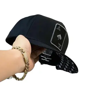 One Unisex Baseball Cap – 3D Playing Card Hat, Trendy Fashion for Daily Use