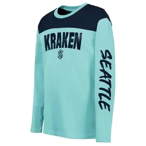 Seattle Kraken Youth Unbeaten Run Long Sleeve Shirt