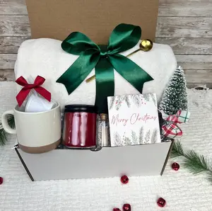 Christmas box, Friend gift, holiday gift, secret santa gift, Christmas decor, Thinking of you gift, Gift box, Holiday box, Christmas gift,