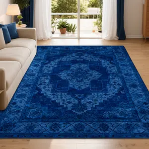 Luxury Vintage Patterned Velvet Carpet, Soft Comfortable Home Decor Rug, Living Room Sofa Mat, Bedroom Bedside Rug, Multi-Scene Use,merry Christmas、let it snow