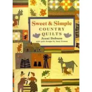 USED-Sweet & Simple Country Quilts by Jenni Dobson (Hardcover)