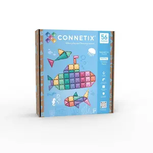 CONNETIX Magnetic Tiles Pastel Classic Pack 56pc CONNETIX Magnetic Tiles Pastel Classic Pack 56pc