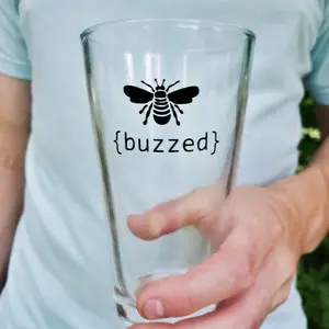 Drunk Beer Pint Glass