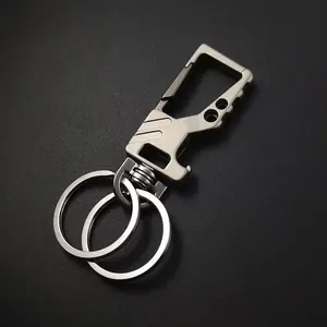 EDC Keychain Bottle Opener – Tactical Carabiner Key Holder, Auto Car Key Clip, Multi-Function Key Ring for Men – Everyday Carry Essentials