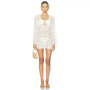Shani Shemer Rebecca Mini Dress in Cream Shani Shemer Rebecca Mini Dress in Cream