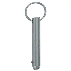212 MAIN Double HH 85647 Stainless Steel Ring Detent Pin, 0.5x2 in., Quick-Release Safety Lock for Sailing Water Sports