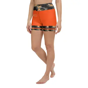 Quantum Clouds Yoga Shorts