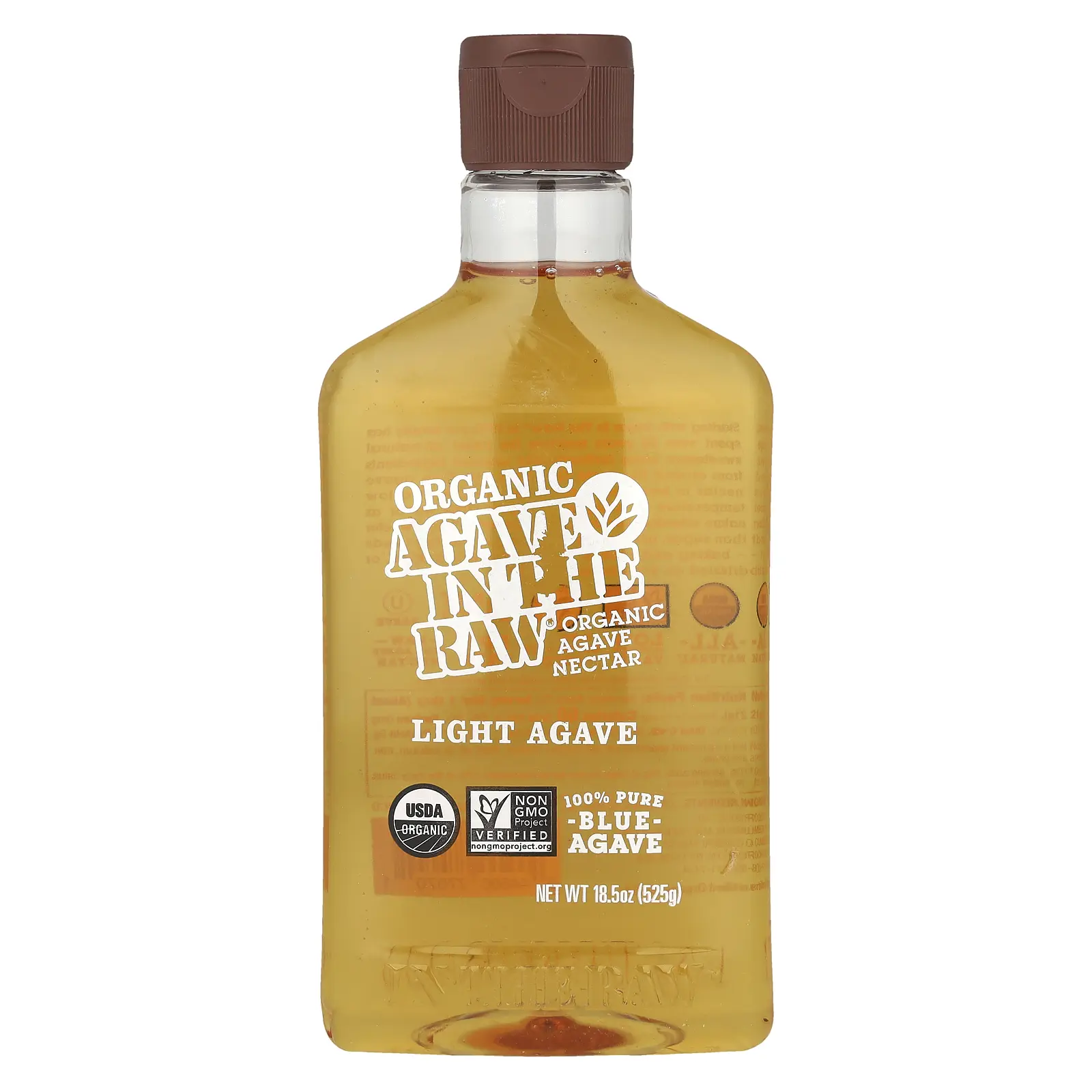 In the Raw Organic Agave In The Raw®, Light Agave, 18.5 oz (525 g)