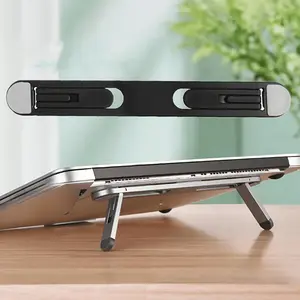 Portable Foldable Laptop Stand - Adjustable, Heat Dissipation Design, Durable ABS Material, 1 Piece